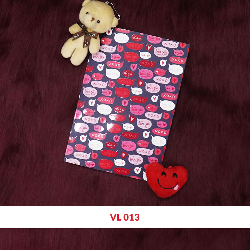 Valentine Gift Card - VL013