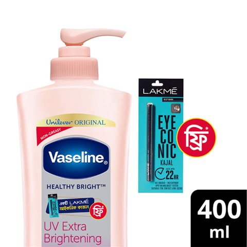 vaseline-healthy-bright-uv-extra-brightening-lotion-400ml-free-lakme-eye-conic-kajal-deep-black_regular_638746df0b0f9.jpg