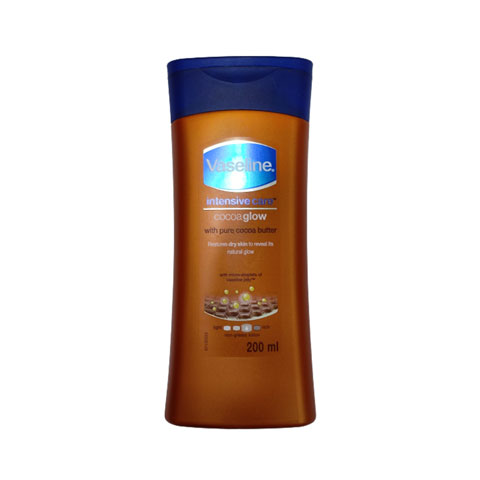Vaseline Intensive care Cocoa Glow Lotion With Pure Cocoa Butter 200ml