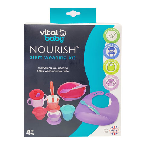 Vital Baby Nourish Start Weaning Kit 4M+ (9095)