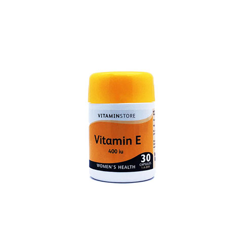 Vitamin Store Vitamin E 400iu Capsules for Women - 30 Capsule