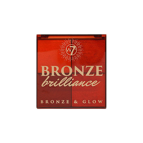W7 Bronze Brilliance Bronze & Glow Palette - Medium / Dark