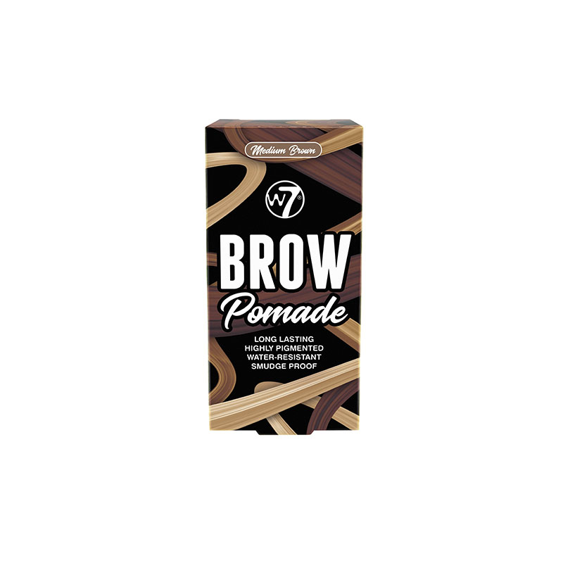 W7 Brow Pomade 4.25g - Medium Brown