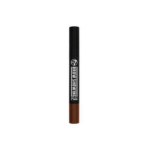 W7 Brow Showing Eyebrow Cream & Brush - Dark Brown