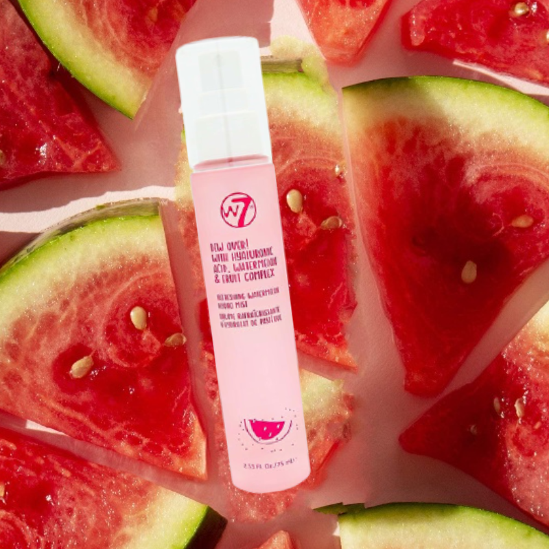 W7 Dew Over! Refreshing Watermelon Hydro Facial Mist 75ml || The MallBD