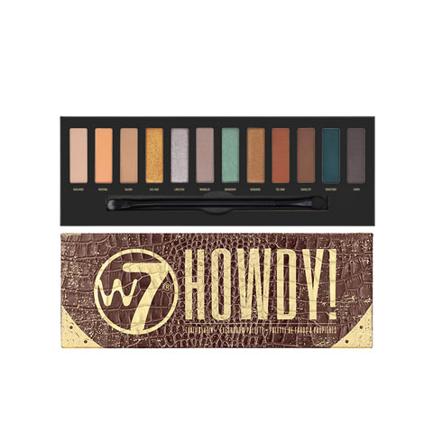 W7 Eyeshadow Palette 12 Colors - Howdy