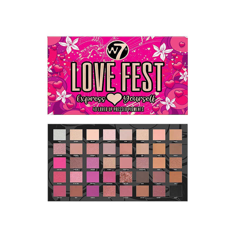 W7 Eyeshadow Palette -  Love Fest