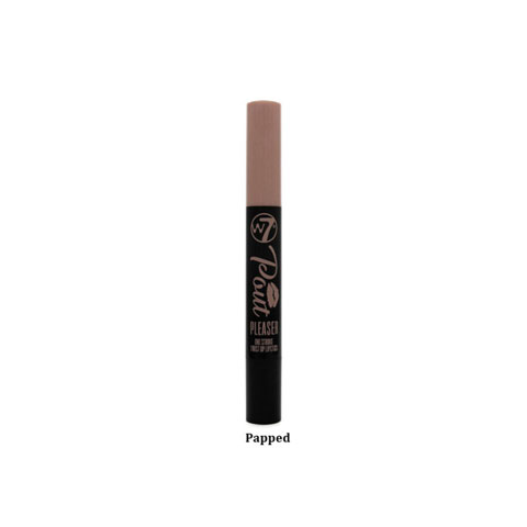 W7 Pout Pleaser One Stroke Twist Up Lipstick - Papped
