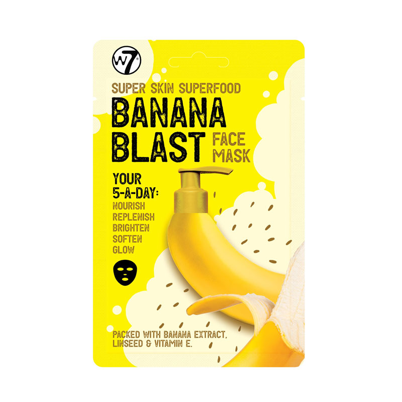 W7 Super Skin Superfood Banana Blast Face Mask