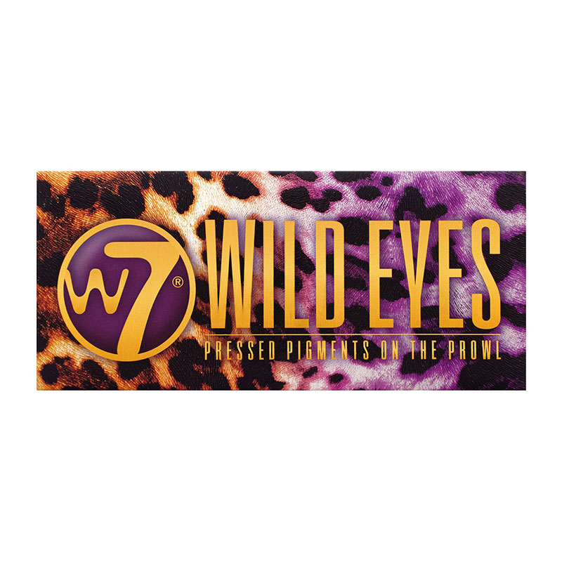 W7 Wild Eyes Pressed Pigments Eyeshadow Palette
