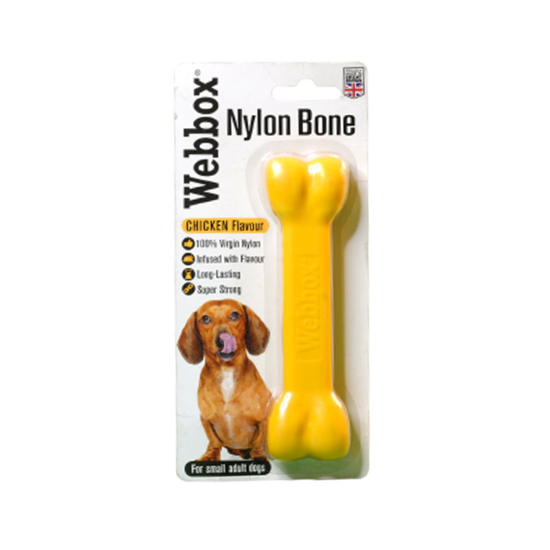 Webbox Chicken Flavour Nylon Bone