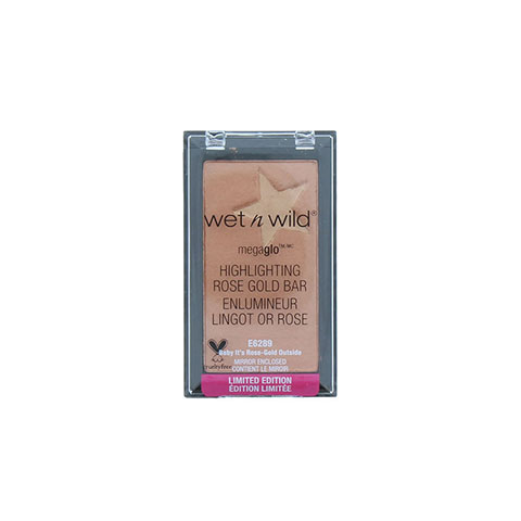 Wet n Wild MegaGlo Highlighting Rose Gold Bar - E6289 Baby It's Rose Gold Outside
