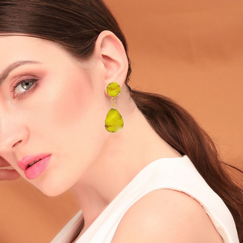 Women's Druzy Stone Earrings