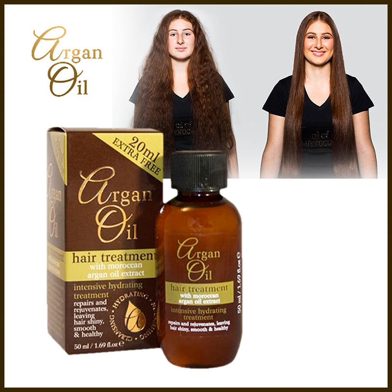 Xpel Argan Oil Hair Treatment with Moroccan Argan Oil extract 50ml + 20ml FREE