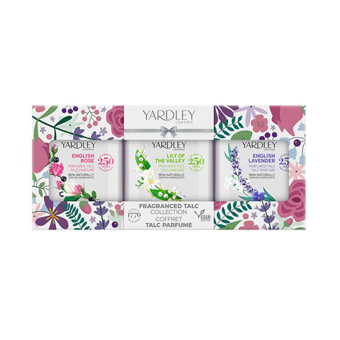 Yardley Fragranced Talc Collection Gift Set