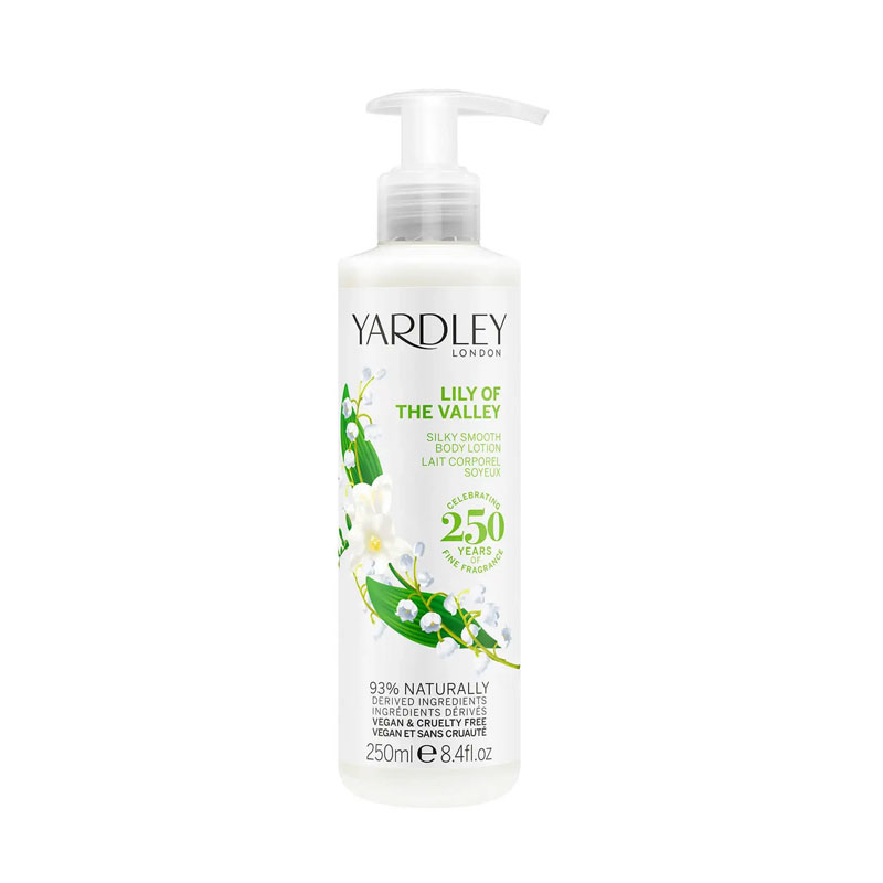 Yardley London Lily Of The Valley Silky Smooth Body Lotion 250ml