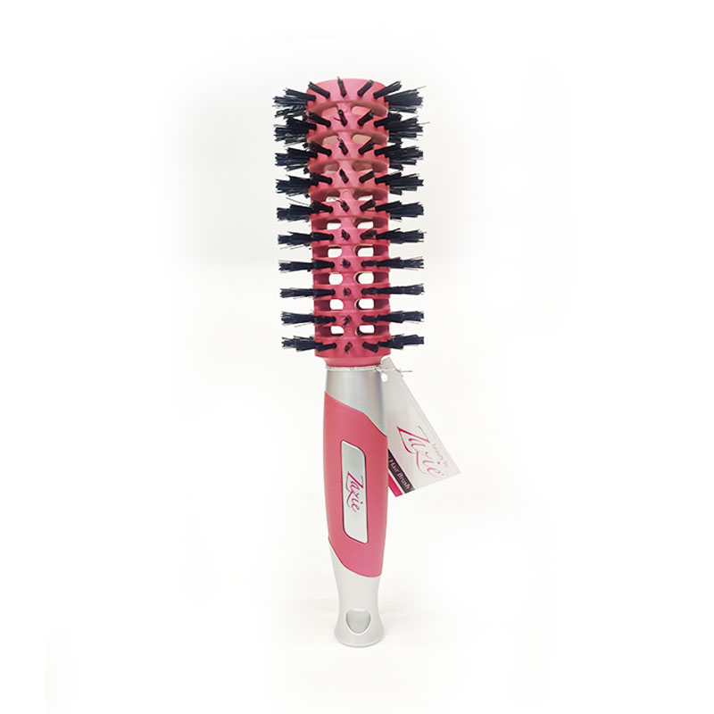 Zazie Salon Quality Hair Brush -  Round Bristle Brush